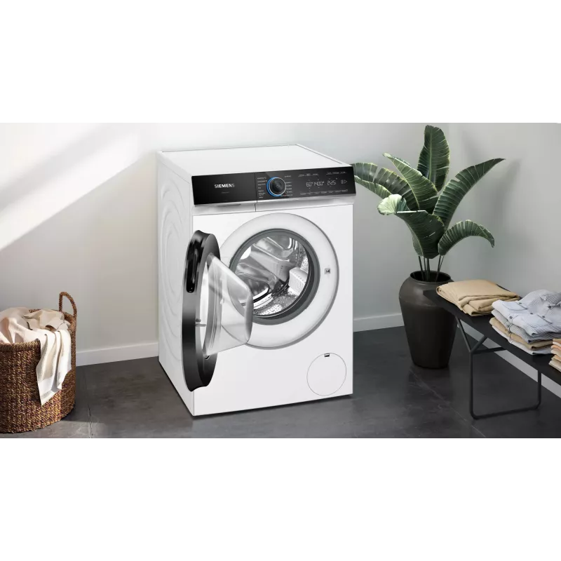 Siemens iQ700 WG44B2A40 veļas mazgājamā mašīna Priekšējā ielāde 9 kg 1257 apgr./min Balta