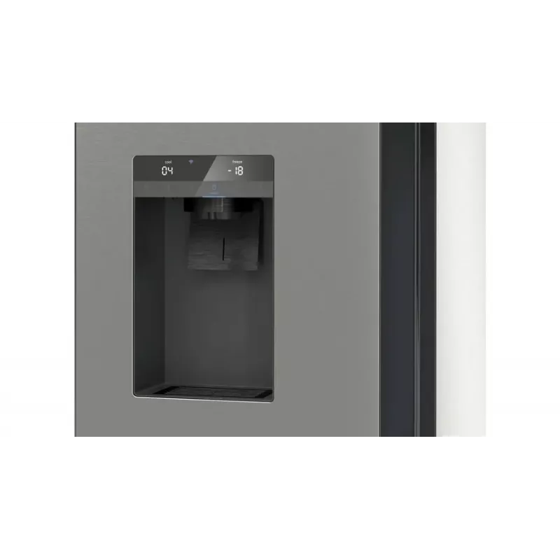Siemens KF96DPPEA brīvi stāvošs side-by-side ledusskapis 574 L Nerūsējošais tērauds