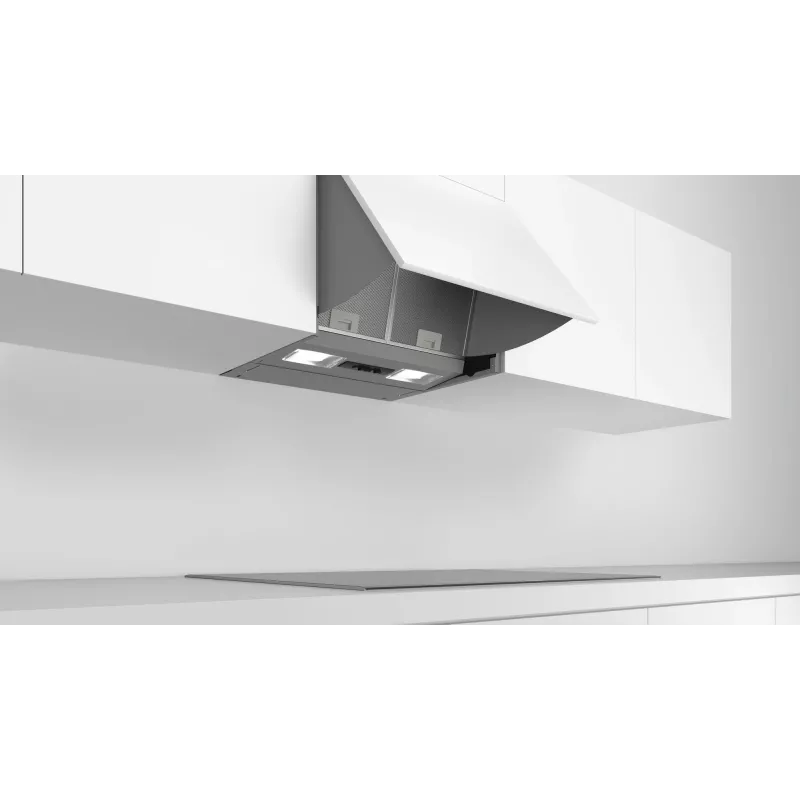 Bosch Serie 2 DEM66AC00 izvelkamais tvaika nosūcējs, nerūsējošais tērauds, 625 m³/h