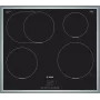 Bosch Serie 4 PIF645BB5E iebūvējamā indukcijas plīts virsma, 60 cm, melna