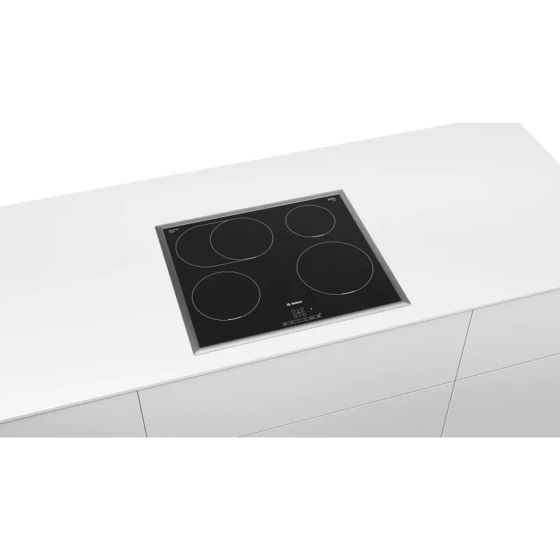 Bosch Serie 4 PIF645BB5E iebūvējamā indukcijas plīts virsma, 60 cm, melna