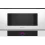 Bosch Serie 8 BFL7221W1 Iebūvējamā mikroviļņu krāsns, balta, 21 L, 900 W