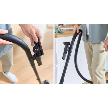Bosch Serie 4 BGB38RD2 putekļsūcējs 4L cilindrisks sausai tīrīšanai 600W ar putekļu maisu