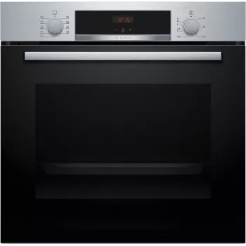 Bosch Serie 4 HBA514BS3 cepeškrāsns 71 L 3400 W Melna, Nerūsējošais tērauds