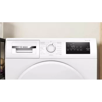 Bosch WTH83004 veļas žāvētājs Brīvi stāvošs Priekšējā ielāde 8 kg Balts