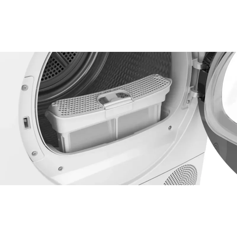 Bosch WTH83004 veļas žāvētājs Brīvi stāvošs Priekšējā ielāde 8 kg Balts