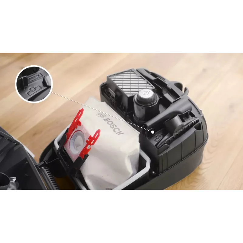 Bosch BGB41PET1 putekļsūcējs 4L ciklona putekļsūcējs sausā tīrīšana 700W
