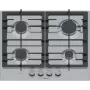 Bosch Serie 6 PCP6A5I90 gāzes plīts virsma, nerūsējošais tērauds, iebūvējama, 60 cm, 4 zonas