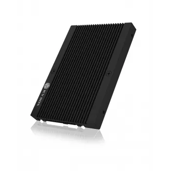 ICY BOX IB-M2U04 SSD korpuss Melns 2.5 collu