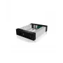 ICY BOX Carrier IB-129SSK-B HDD korpuss Alumīnijs, Melns 2.5/3.5 collas
