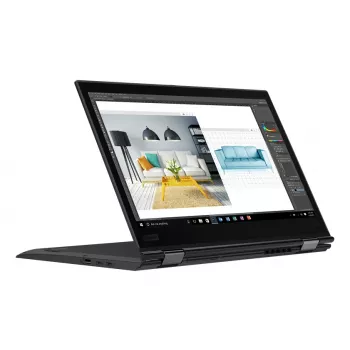T1A Lenovo ThinkPad X1 Yoga (3rd Gen) Atjaunots Intel® Core™ i7 i7-8650U Hibrīds (2-in-1) 35,6 cm (14 collu) Skārienjutīgs Full HD 16 GB LPDDR3-SDRAM 512 GB SSD Wi-Fi 6 (802.11ax) Windows 11 Pro Melns