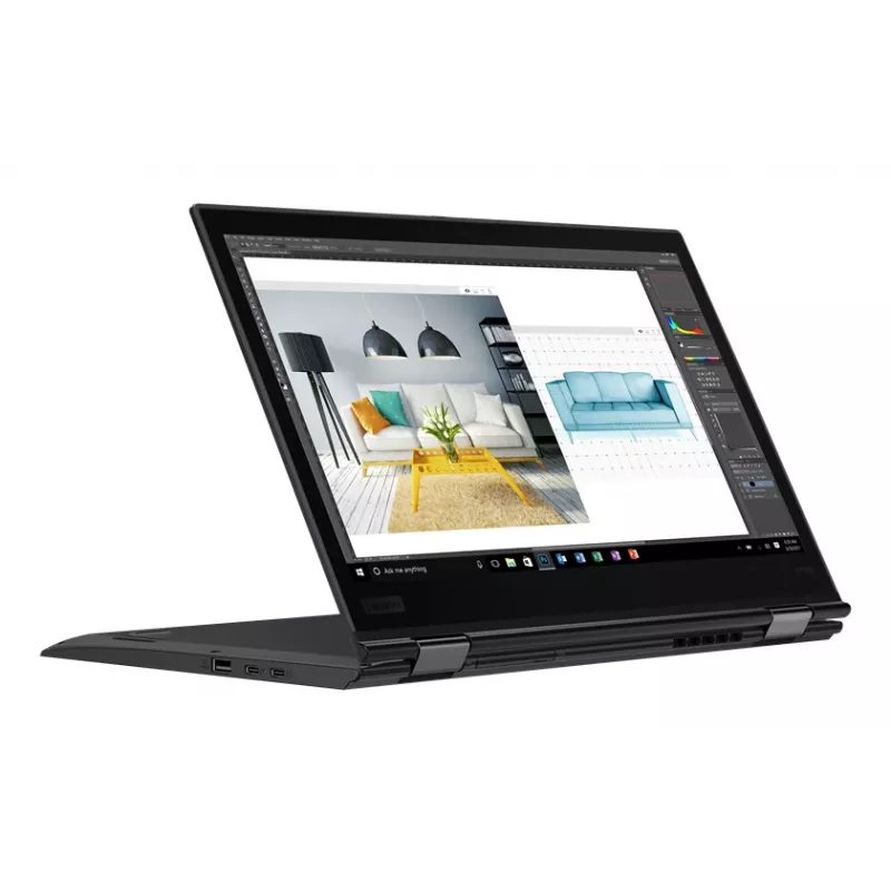 T1A Lenovo ThinkPad X1 Yoga (3rd Gen) Atjaunots Intel® Core™ i7 i7-8650U Hibrīds (2-in-1) 35,6 cm (14 collu) Skārienjutīgs Full HD 16 GB LPDDR3-SDRAM 512 GB SSD Wi-Fi 6 (802.11ax) Windows 11 Pro Melns