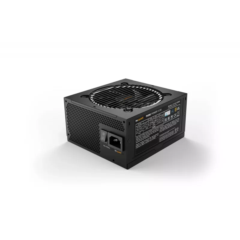 be quiet Pure Power 12 M barošanas bloks 1000 W 20+4 pin ATX ATX Melns