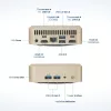 Mini PC FutureNUC Lux NUC 13i5HL – Intel Core i5-13420H, 16 GB DDR4, 512 GB SSD, Intel Iris Xe, Windows 11 Pro, Zelts