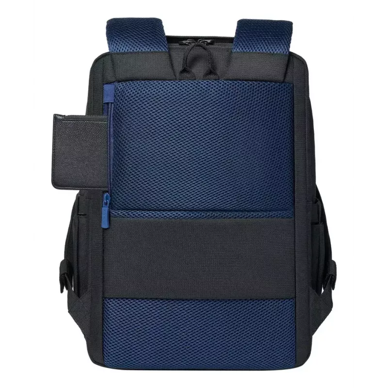 Mugursoma Rivacase 8425 40.6 cm (16 colli) Melna Ar rokturi un plecu siksnu