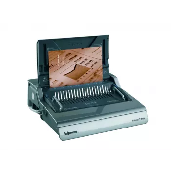 Fellowes Galaxy E Comb elektriskā iesiešanas iekārta, 500 loksnes, Melns, Sudrabs