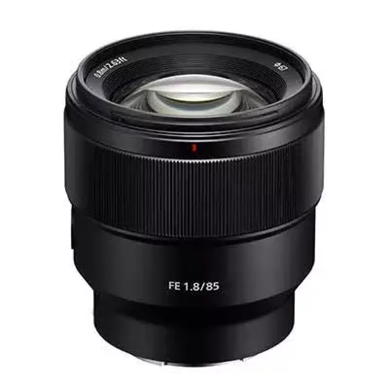 Sony FE 85mm F1.8 melns teleobjektīvs MILC/SPL kamerām
