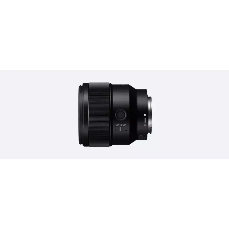 Sony FE 85mm F1.8 melns teleobjektīvs MILC/SPL kamerām