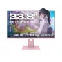 JAPANNEXT JN-I238FHD120F-HSP-PK monitors 60.5 cm (23.8 collas) 1920 x 1080 pikseļi Full HD LCD rozā