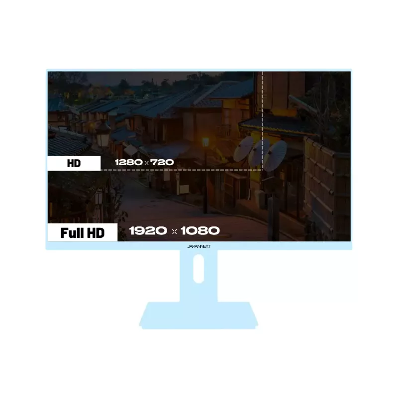 JAPANNEXT JN-I238FHD120F-HSP-BB monitors 60.5 cm (23.8 collas) 1920 x 1080 pikseļi Full HD LCD zils