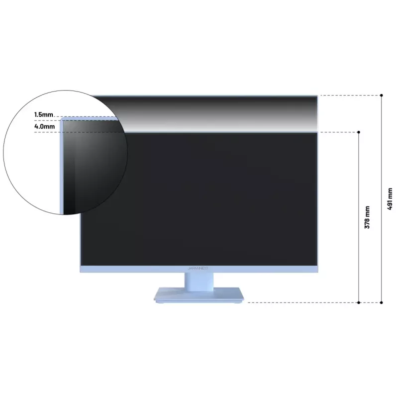 JAPANNEXT JN-I238FHD120F-HSP-BB monitors 60.5 cm (23.8 collas) 1920 x 1080 pikseļi Full HD LCD zils