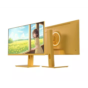 JAPANNEXT JN-I238FHD120F-HSP-YE monitors 60.5 cm (23.8 collas) 1920 x 1080 pikseļi Full HD LCD Dzeltens