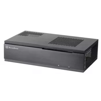 PC korpuss SilverStone SST-ML06B Mini-ITX Melns