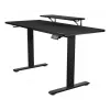 COUGAR E-Star 140 elektriski regulējama spēļu galda virsma, melna (1400x600x720-1170mm)