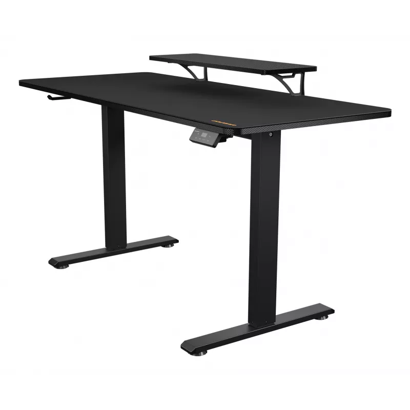 COUGAR E-Star 140 elektriski regulējama spēļu galda virsma, melna (1400x600x720-1170mm)