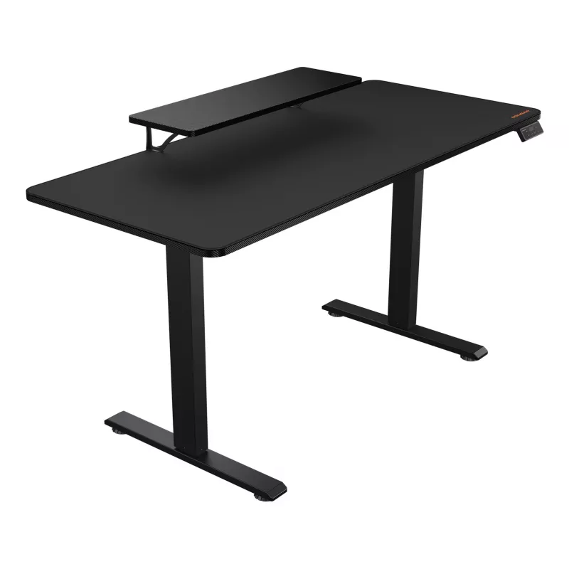 COUGAR E-Star 140 elektriski regulējama spēļu galda virsma, melna (1400x600x720-1170mm)