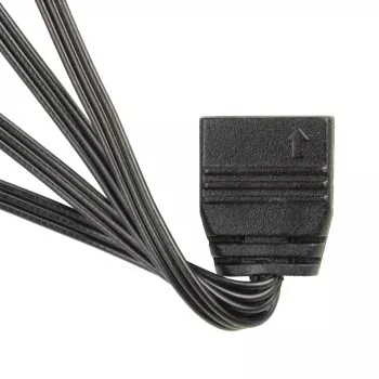 Kabelis Silverstone CPL03 0,3 m 4 x 4-pin PWM uz 4-pin PWM