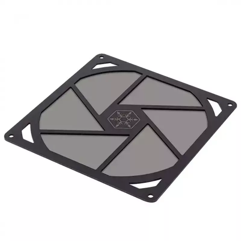 Putekļu filtrs Silverstone SST-FF181B Nylon PVC Melns 180mm