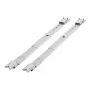Silverstone SST-RMS08-20 Rack Montāžas Plaukts, Maksimālais Svars 45 kg, Tērauds, Sudrabs