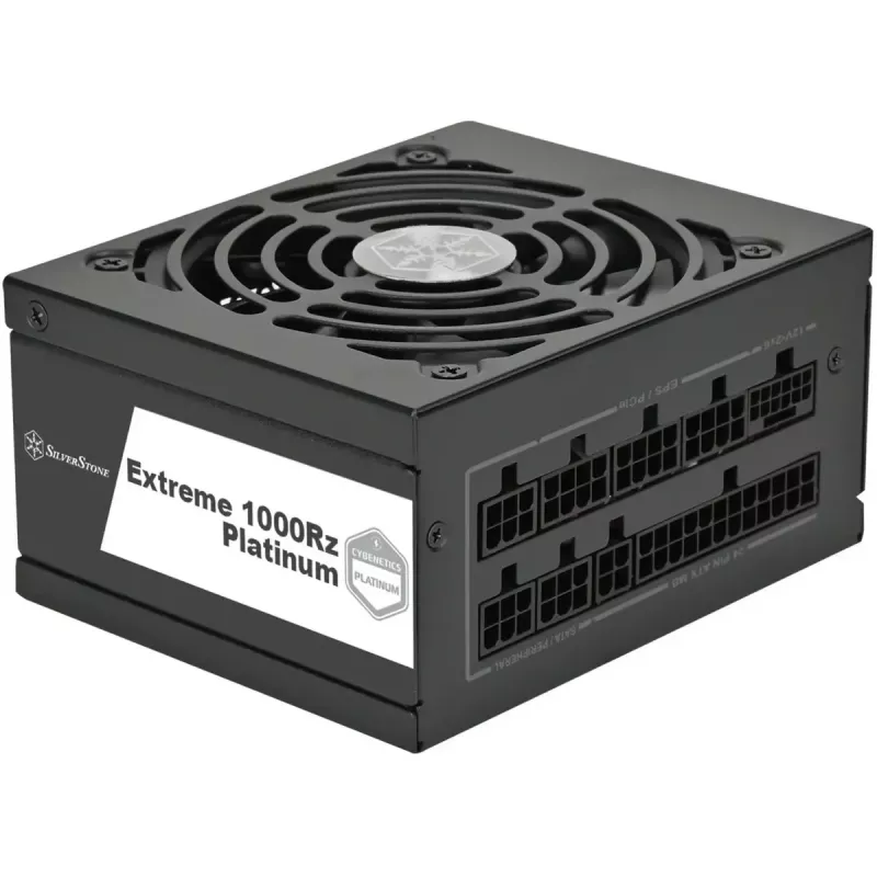 Silverstone Extreme 1000Rz Platinum (melns, 1000 W, pilnībā modulārs, SFX, ATX 3.1/PCIe 5.1, 12V-2x6)