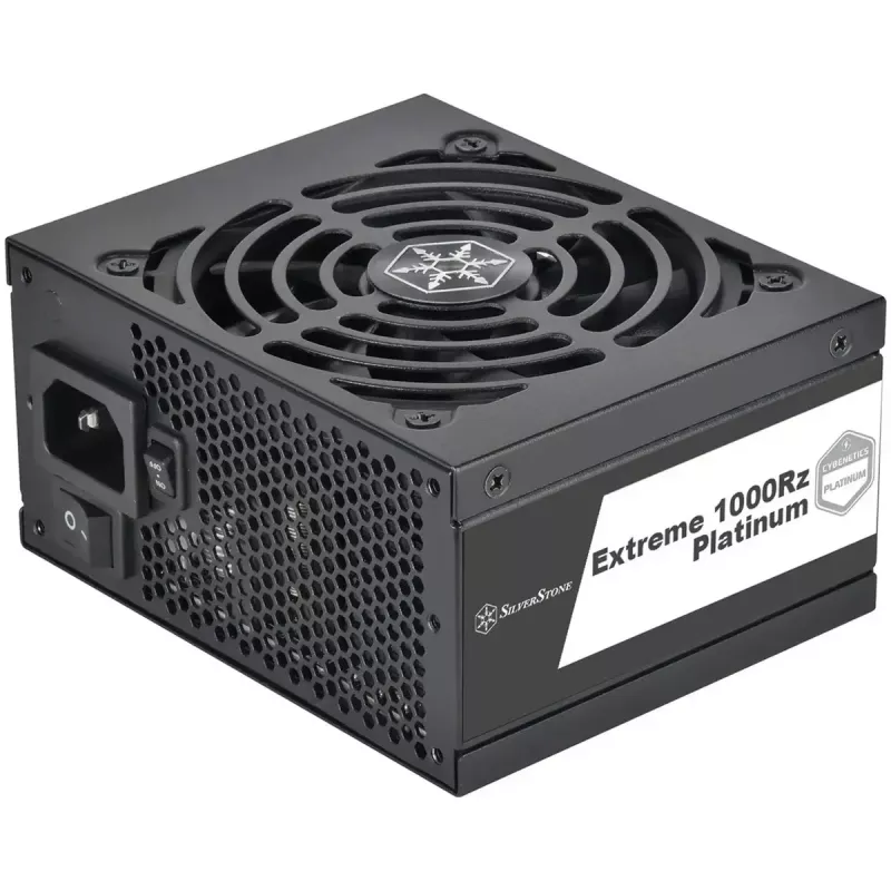 Silverstone Extreme 1000Rz Platinum (melns, 1000 W, pilnībā modulārs, SFX, ATX 3.1/PCIe 5.1, 12V-2x6)