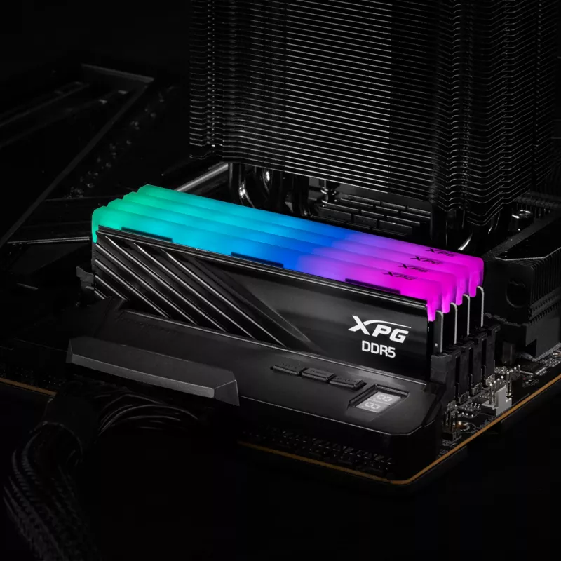 Atmiņas modulis DIMM 8 GB DDR5-5600 ADATA XPG Lancer Blade RGB (1x8 GB) INTEL XMP AMD EXPO, melns