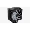 Gaisa dzesētājs AEROCOOL Rime 4 120 mm hidrauliskais gultnis, 4 siltuma caurules, TDP 230 W, melns
