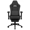 Aerocool ROYALASHBK Premium Ergonomic Spēļu Krēsls ar Kāju Balstu Aeroweave Tehnoloģija Melns
