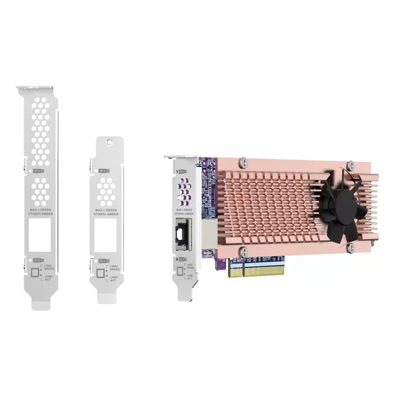 QNAP QM2-2P410G1T interfeisa karte 10GBASE-T (PCIe, RJ-45)
