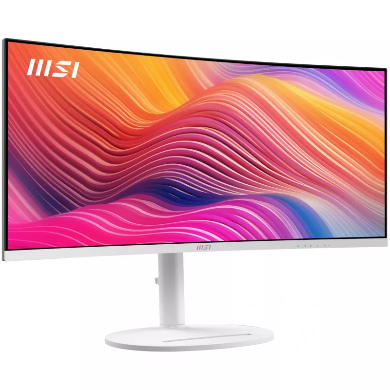 MSI Modern MD342CQPW monitors 86,4 cm (34 colli) 3440 x 1440 pikseļi UltraWide Quad HD balts