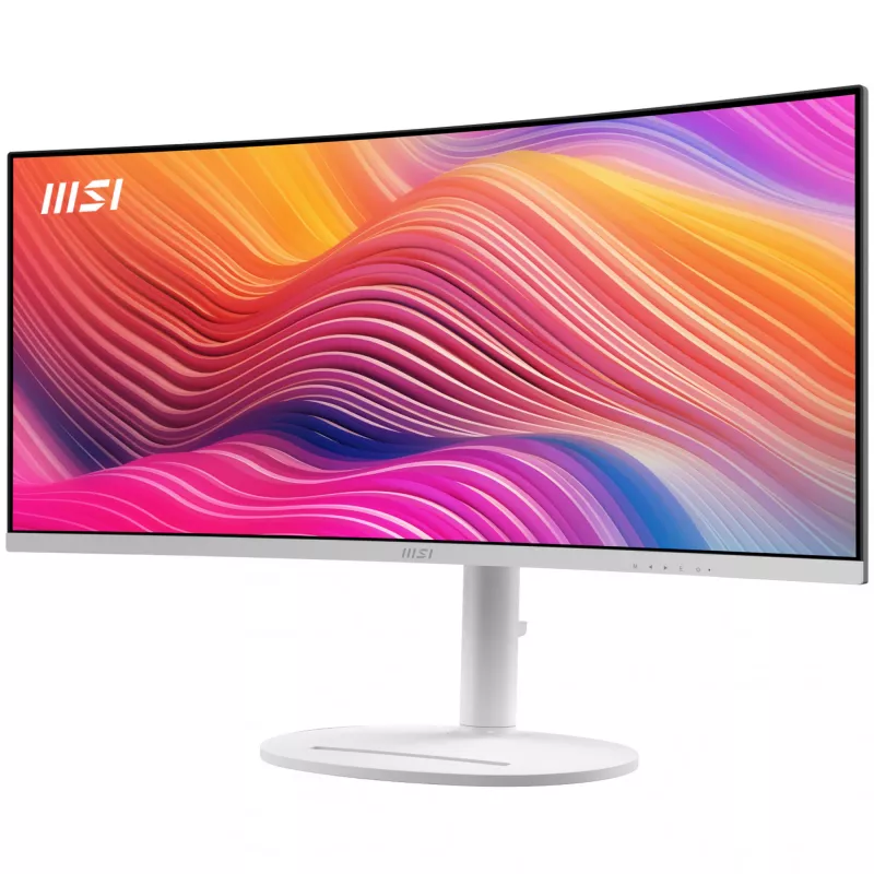 MSI Modern MD342CQPW monitors 86,4 cm (34 colli) 3440 x 1440 pikseļi UltraWide Quad HD balts