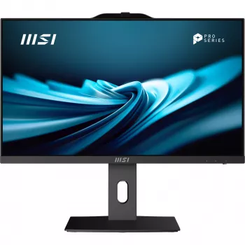 MSI Pro AP242P 14M-649XEU All-in-One PC, 23.8 inch, i5-14400, 16GB DDR5, 512GB SSD, Wi-Fi 6E, Melns