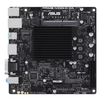 Mātesplate ASUS PRIME N100I-D D4, Intel Chipset, NA ligzda, mini ITX