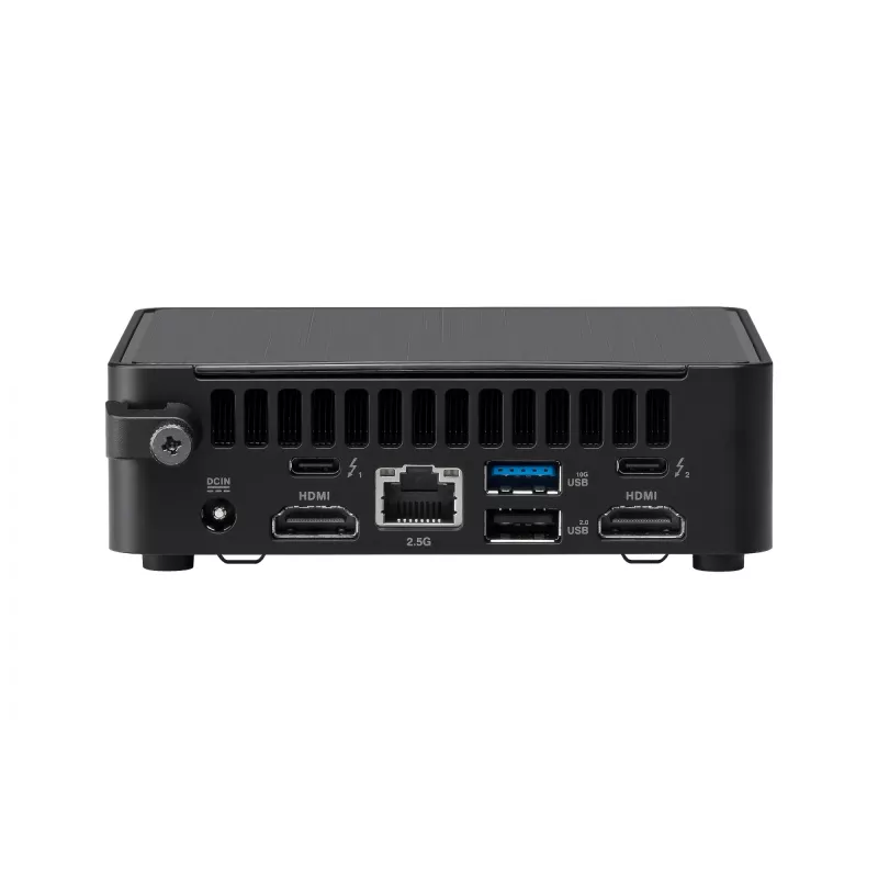 ASUS NUC 14 Pro Slim Mini PC RNUC14RVKV5068C0I Intel Core Ultra 5 135H 16 GB DDR5-SDRAM 512 GB SSD Windows 11 Pro UCFF Melns