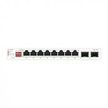 Nepārvaldāms Ethernet slēdzis ASUS QG-U1080 — 8 × 2,5G RJ-45 porti, MAC 16K, Balts, 12V