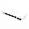 Nepārvaldāms Ethernet slēdzis ASUS QG-U1080 — 8 × 2,5G RJ-45 porti, MAC 16K, Balts, 12V