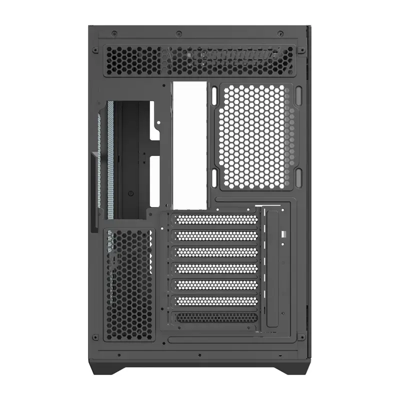 Datora korpuss DarkFlash C280 (melns) ar 7 iepriekš uzstādītiem ventilatoriem