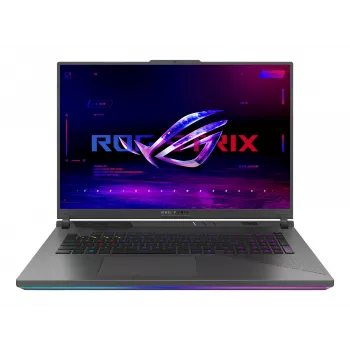 ASUS ROG Strix G18 G814PP-S8014W AMD Ryzen™ 9 8940HX Klēpjdators 45,7 cm (18 collu) WUXGA 32 GB DDR5-SDRAM 1 TB SSD NVIDIA GeForce RTX 5070 Wi-Fi 6E (802.11ax) Windows 11 Home Melns, Pelēks