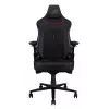 Universāla spēļu krēsls ASUS ROG Courser — polsterēts sēdeklis, maks. svars 136 kg, sēdeklis 670×700 mm, min. augstums 140 cm, melns