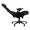 Universāla spēļu krēsls ASUS ROG Courser — polsterēts sēdeklis, maks. svars 136 kg, sēdeklis 670×700 mm, min. augstums 140 cm, melns